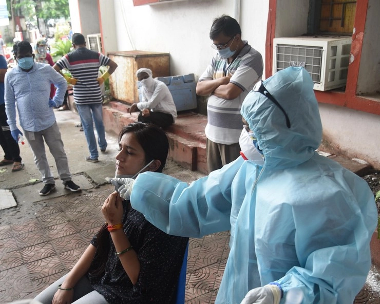 कोरोना विस्फोट के बाद संक्रमण फैलने से रोकने के लिए भोपाल में आज से लागू ‘दिल्ली मॉडल’! - Rapid Antigen test start in Bhopal for detection of covid-19