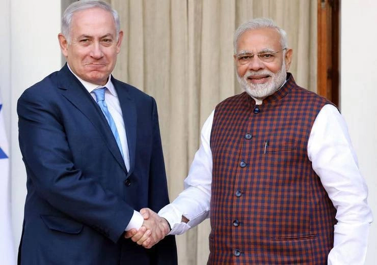 Benjamin Netanyahu and Narendra Modi1