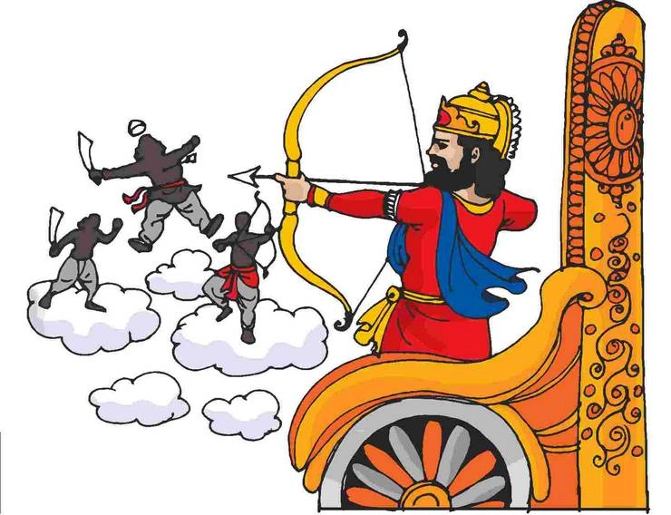 Shri Krishna 4 Sept Episode 125 : जब प्रद्युम्न संभरासुर के पुत्र सिंघकेतु का वध कर गिरा देता है विजयी स्तंभ - Shri Krishna on DD National Episode 125