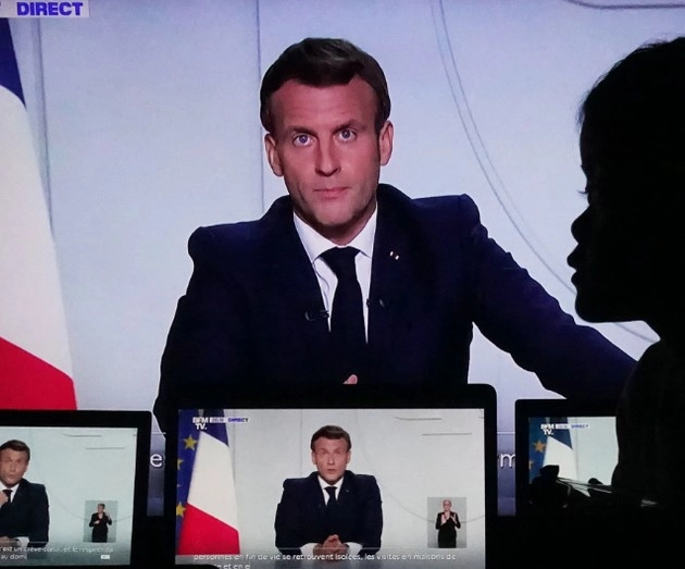 मैक्रों ने की घोषणा, सहारा में मारा गया आईएसआईएस का सरगना | Emmanuel Macron