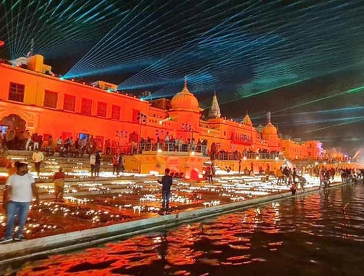 दीपोत्सव के लिए सजी अयोध्या, 3 नवंबर को होगा भव्य आयोजन - ayodhya deepotsav