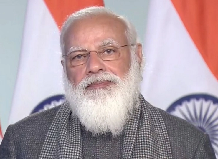 World Economic Forum में बोले PM मोदी, हमने कोरोना पर जनआंदोलन चलाया - Narendra Modi addresses World Economy Forum virtual Davos Summit