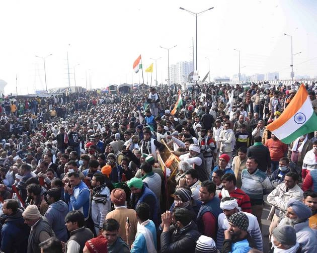किसान संगठनों का ऐलान, 6 फरवरी को देशभर में 3 घंटे के लिए होगा चक्काजाम, किले में तब्दील हुई गाजीपुर बॉर्डर - Farmers protest live updates: Country-wide road blockade planned for Feb 6