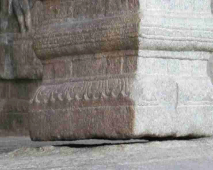 Lepakshi Temple Pillar | आश्चर्य! सैकड़ों साल से हवा में झूल रहा है इस मंदिर का एक खंबा