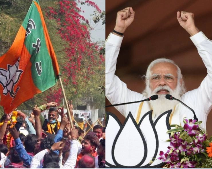 Gujarat municipal election results 2021|  गुजरात नगर निगम चुनाव में BJP की प्रचंड जीत, 6 शहरों के निगमों में सत्ता कायम रखी