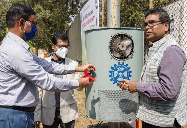 प्रदूषित वायु को साफ करने के लिए नया यंत्र - CMERI, Air Pollution