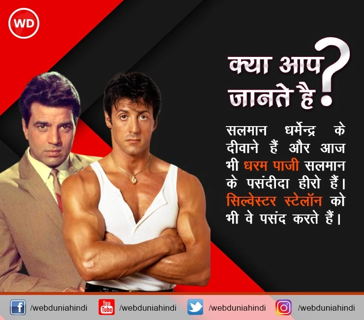 Did you know | क्या आप जानते हैं : सलमान खान किस हीरो के हैं फैन? | who are Salman Khan favourite hero