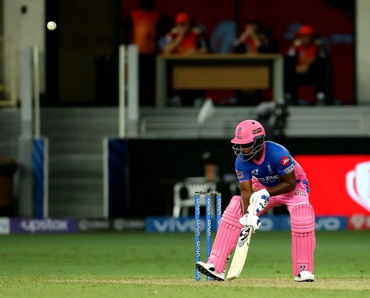 कप्तान संजू सैमसन के अर्धशतक से राजस्थान ने कोलकाता के खिलाफ बनाए 152 रन