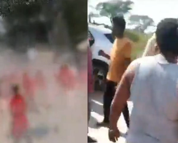 छत्तीसगढ़ में दुर्गा विसर्जन के दौरान बड़ा हादसा, कार ने कई लोगों को कुचला, 4 की मौत - High speed car crushed 20 people in Chattisgarh