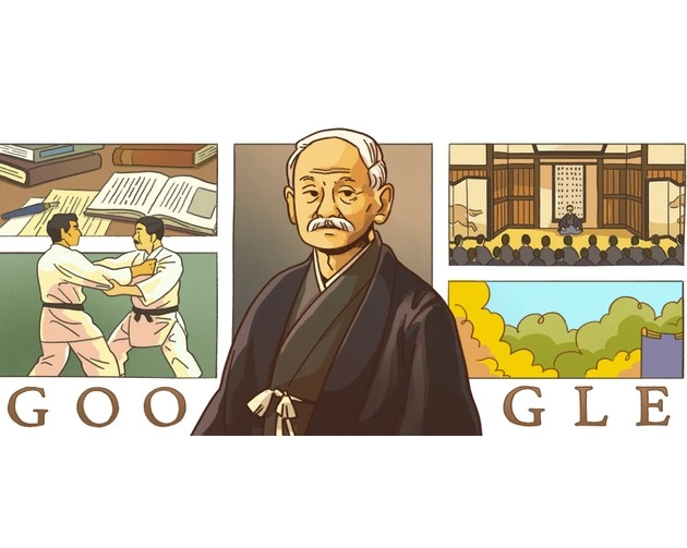 जिगोरो की 161वीं जयंती पर गूगल ने बनाया डूडल, दुनिया को दी थी मार्शल आर्ट की सौगात - google doodle on jigoro