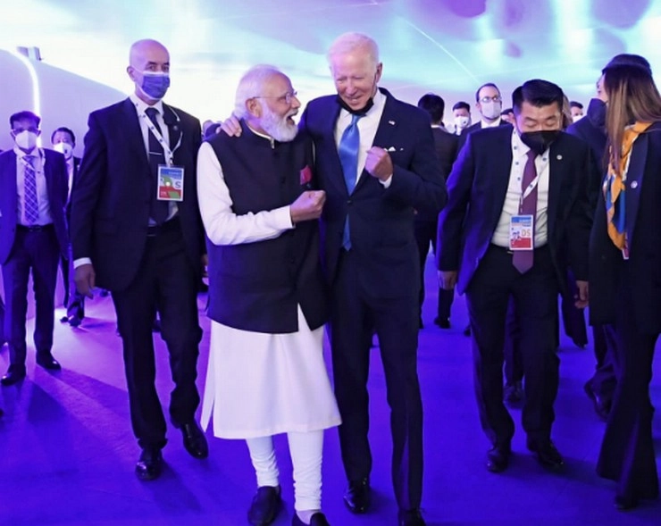 G20 summit :  PM मोदी की बाइडन- मैक्रों से मुलाकात