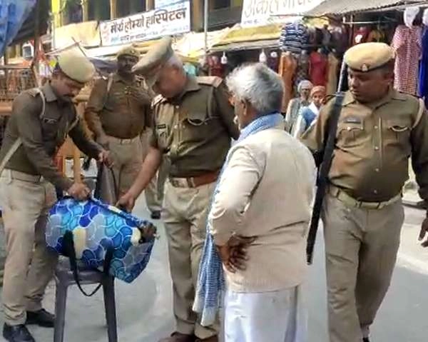 रामनगरी अयोध्या में बम विस्फोट की धमकी के बाद सुरक्षा व्यवस्था बढ़ाई - Security beefed up after bomb blast threat in Ayodhya