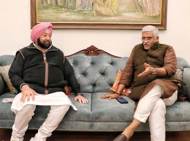 अमरिंदर सिंह ने पंजाब चुनाव में BJP के साथ गठबंधन का किया ऐलान - Amarinder Singh Announces Alliance With BJP For Punjab Elections