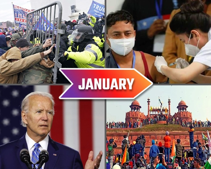 जनवरी की बड़ी घटनाएं - Major incidents of January 2021