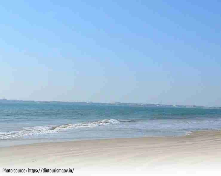 Daman and Diu Beach Tourist Places