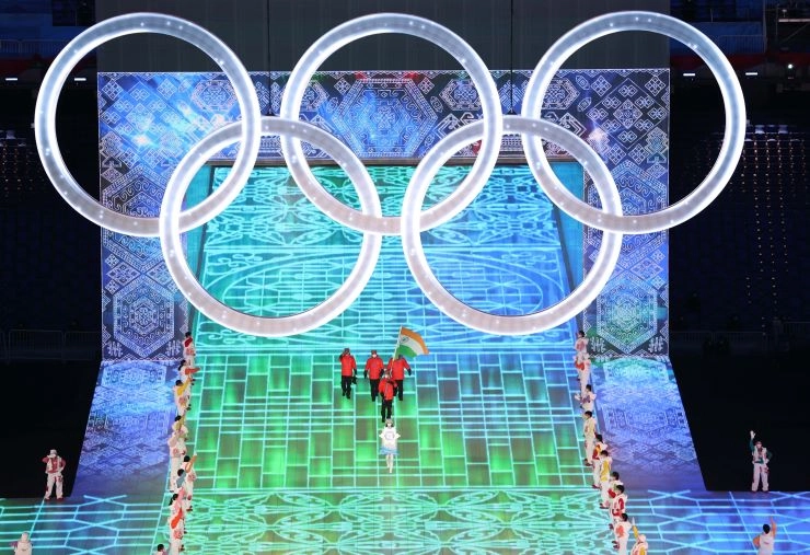 शीतकालीन ओलंपिक में इकलौते भारतीय आरिफ खान जायंट स्लालोम में 45वें स्थान पर रहे