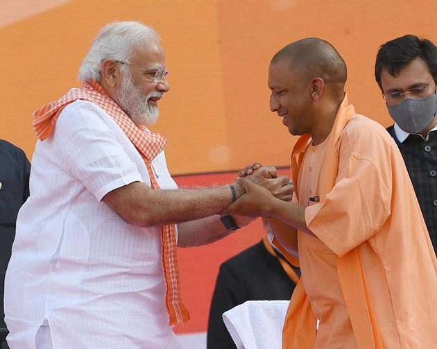   PM Modi and UP CM Yogi Adityanath