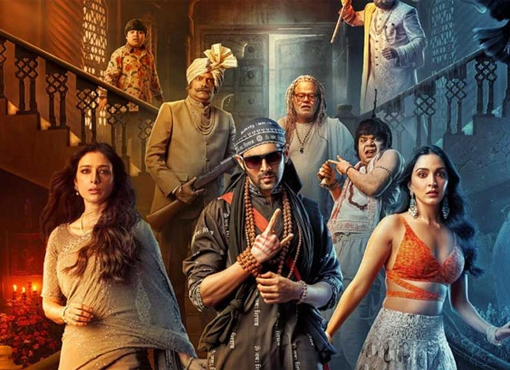 भूल भुलैया 2 फिल्म समीक्षा : मनोरंजन का वादा निभाती है कार्तिक और कियारा की फिल्म