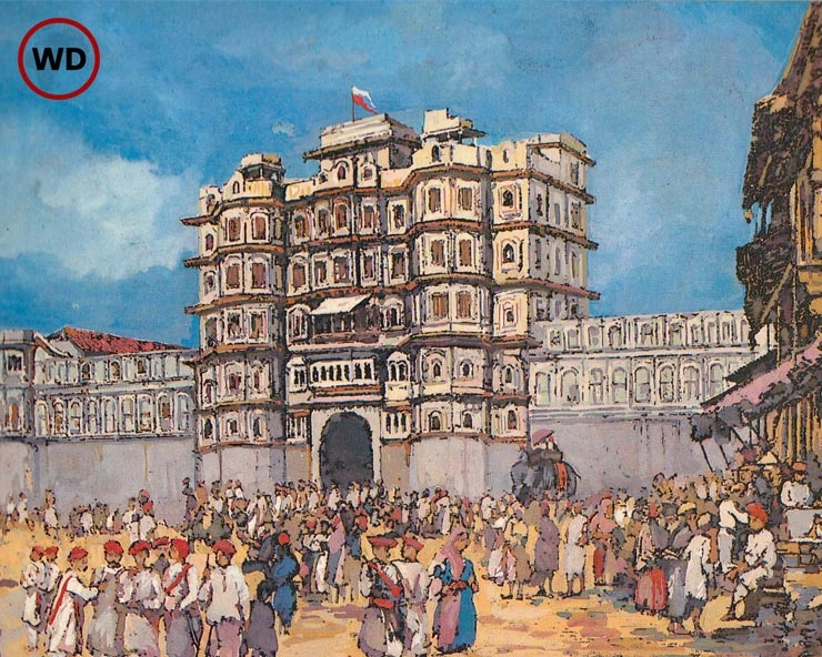 नगर के प्रमुख महल, छत्रियां व इमारतें - city's main palaces, chhatris and buildings