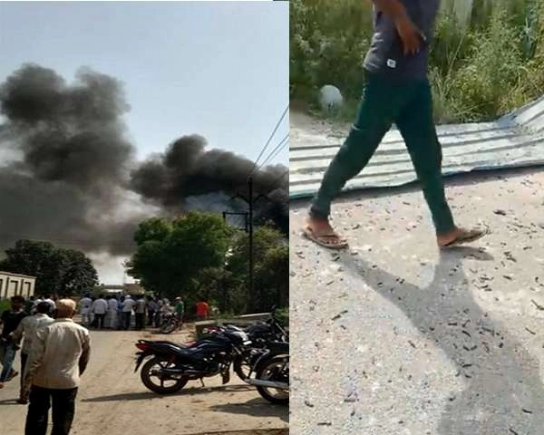 हापुड़ की केमिकल फैक्टरी में भीषण आग, 12 मजदूरों की मौत, CM योगी ने दिए जांच के आदेश - Massive fire in Hapur's chemical factory, 12 workers killed
