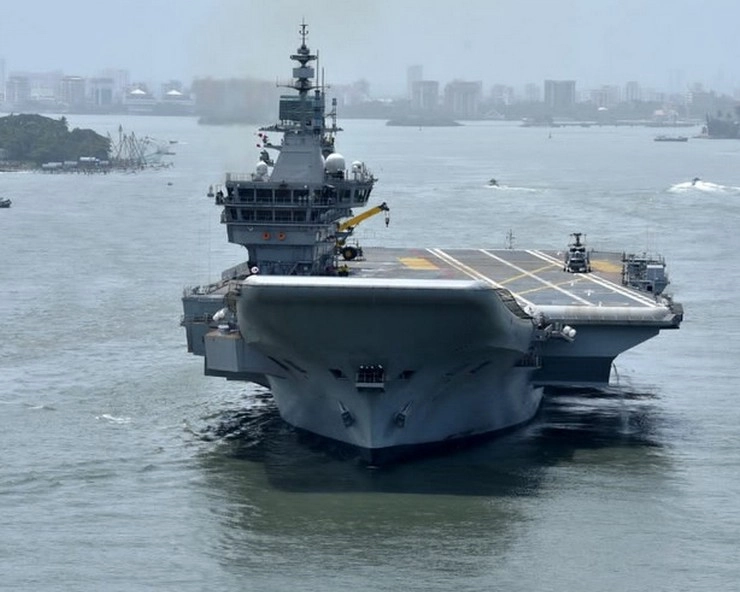स्वदेश में विकसित विमानवाहक पोत 'Vikrant' 3 सितंबर को नौसेना में होगा शामिल - Indigenously developed aircraft carrier Vikrant