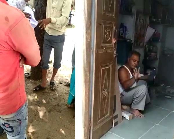 वोटों का 'नोटतंत्र', चुनाव हारने के बाद धमकी देकर की गई वसूली - candidate first distributed notes and then gate money by threatening In Neemuch district