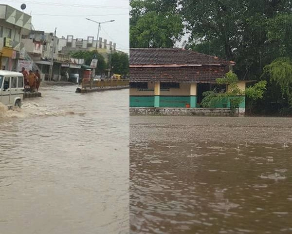 Weather Alert: मप्र के नर्मदापुरम संभाग में भारी से भारी बारिश का अलर्ट, पटरियां डूबीं, रेल यातायात प्रभावित - Heavy rain alert in Narmadapuram division of MP, tracks submerged