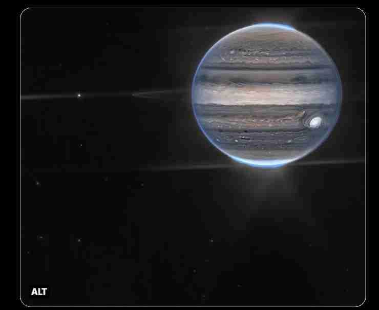 जेम्स वेब टेलीस्कोप की ली हुई बृहस्पति की अद्भुत तस्वीरें हो रही हैं वायरल, जानिए कैसा दिखा ग्रह का नज़ारा