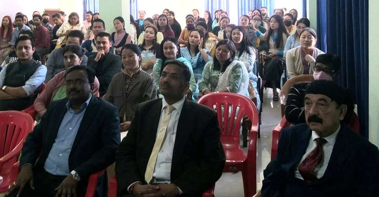 सिक्क्मि प्रोफेशनल यूनिवर्सिटी में दीपावली स्नेह मिलन समारोह - Deepawali Sneha Milan Ceremony at Sikkim Professional University in Gangtok