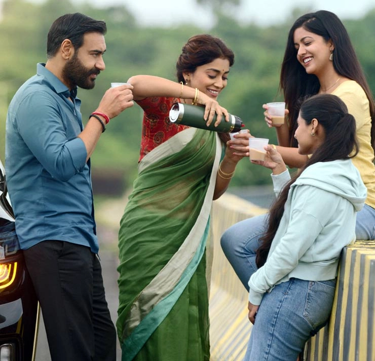 Drishyam2 box office collection starring Ajay Devgn | दृश्यम 2 के बॉक्स ऑफिस कलेक्शन, चौथे दिन भी जारी रही धूम