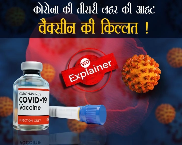 कोरोना की तीसरी लहर की आहट के बीच कोवीशील्ड वैक्सीन की किल्लत, इंदौर, भोपाल में बूस्टर डोज नहीं - Shortage of Covishield vaccine amidst the sound of the third wave of Corona
