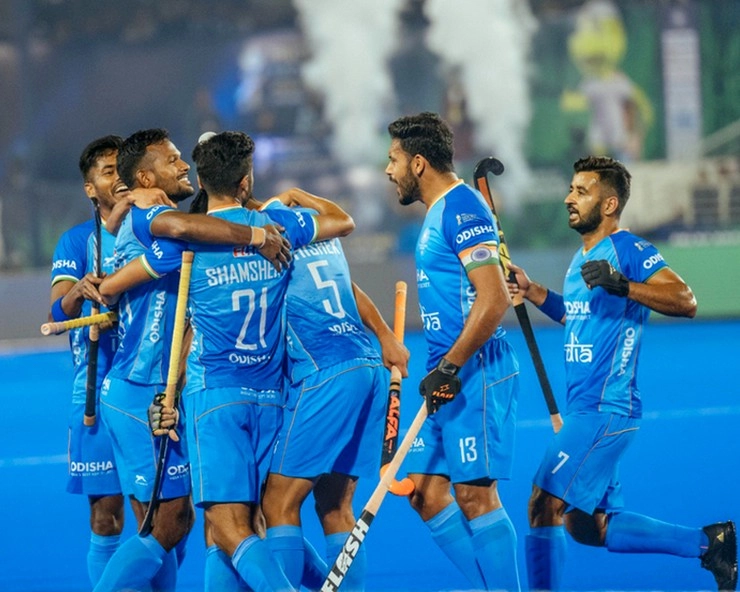 Hockey World Cup : भारत ने किया जीत से आगाज, स्पेन को 2-0 से हराया - India beat Spain 2-0 in FIH Men's Hockey World Cup