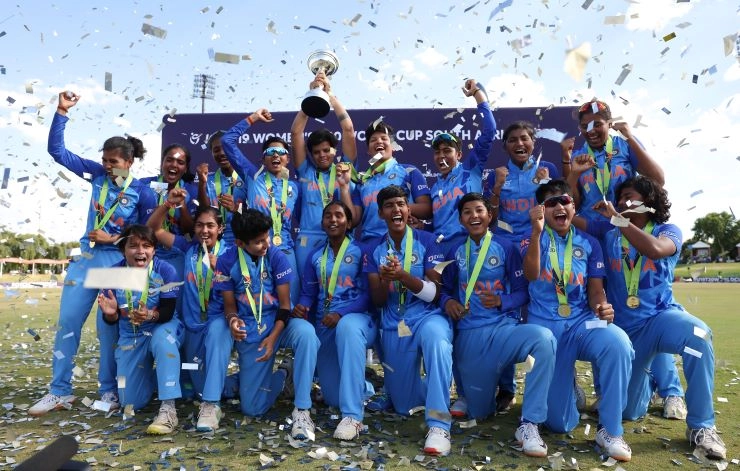 5 करोड़ मिलेंगे विश्व विजेता टीम को, शाह ने दिया अहमदाबाद में न्योता - BCCI announces five crore cash prize to Under 19 Women T20 World Cup winning team