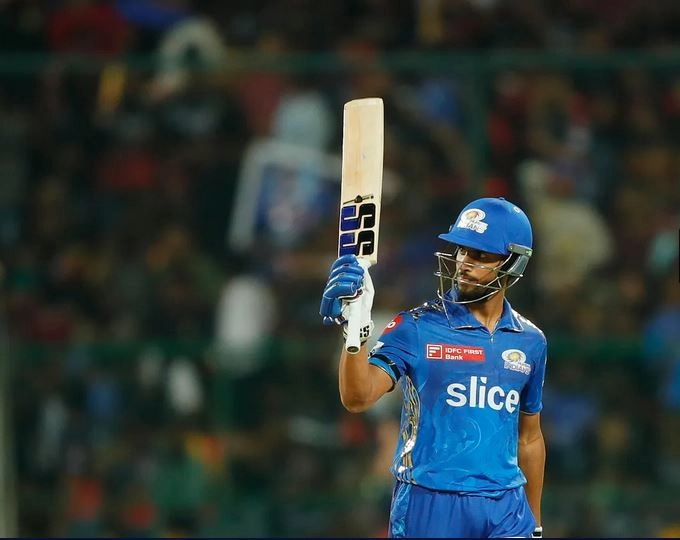 तिलक ने 46 गेंदो में 84 रन बनाकर बचाई मुंबई की लाज, बाकी बल्लेबाज बना पाए सिर्फ 76 रन