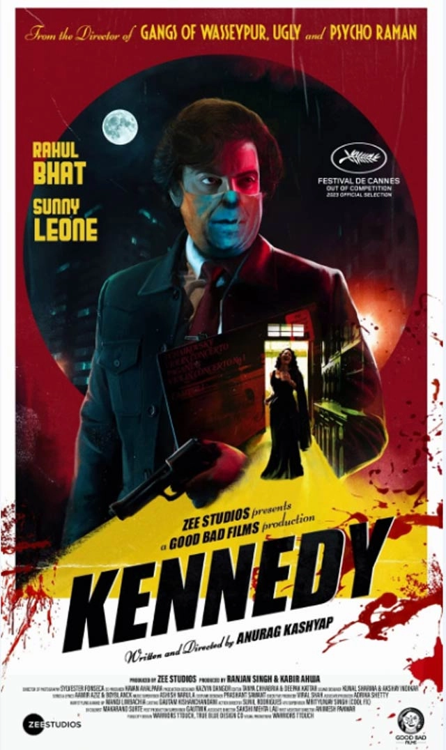 अनुराग कश्यप की फिल्म 'कैनेडी' का दिलचस्प पोस्टर जारी, सनी लियोन और राहुल भट्ट हैं लीड रोल में - Anurag Kashyap movie Kennedy poster relased starring Sunny Leone