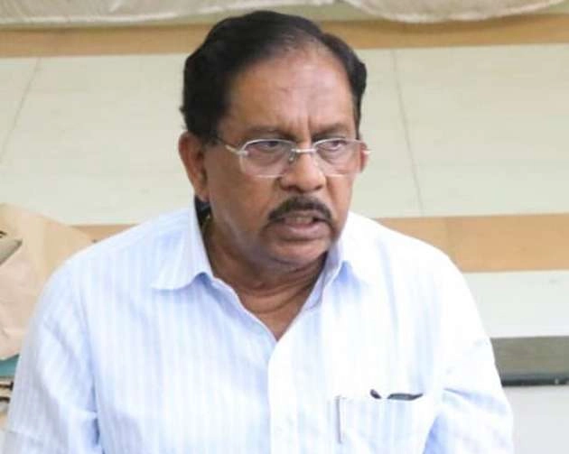 कर्नाटक चुनाव : रोड शो में चले पत्थर, पूर्व डिप्टी सीएम परमेश्वर घायल - stone pelting in road show, ex deputy cm parmeshwara  injured