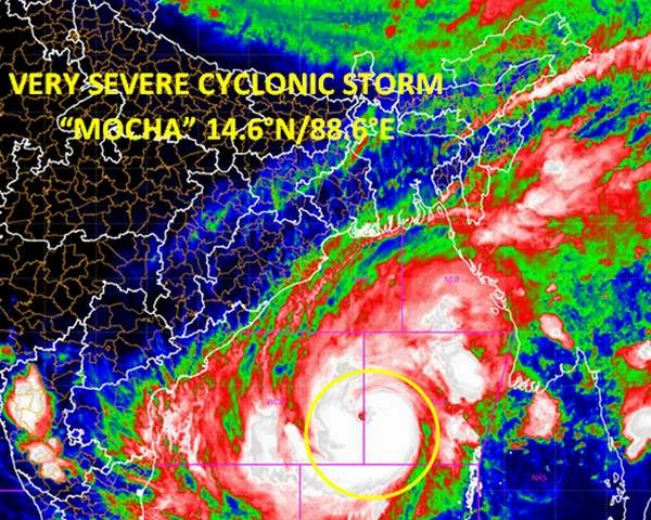 Cyclone Mocha का खौफ, बंगाल के तटीय इलाकों में 3 दिन का अलर्ट - Fear of Cyclone Mocha, 3 days alert in coastal areas of Bengal