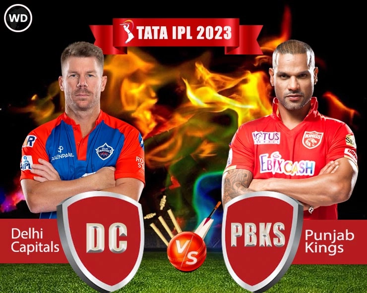दिल्ली कैपिटल्स के सामने पंजाब किंग्स ने 7 विकेट खोकर बनाए 167 रन - Punjab Kings scores a par above score against Delhi Capitals