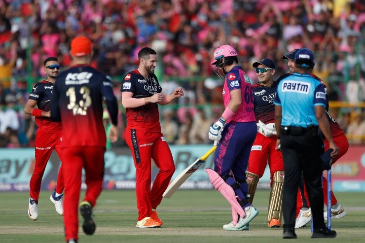 जयपुर में शर्मसार हुई राजस्थान, बैंगलोर के खिलाफ एक बार फिर 60 रनों तक भी नहीं पहुंच पाई