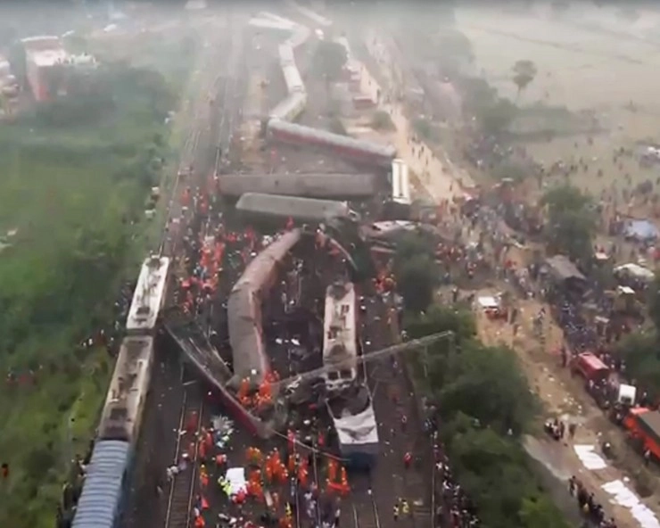 ओडिशा रेल हादसे में मरने वाले लोगों की संख्या 290 हुई - Death toll in Odisha train accident rises to 290