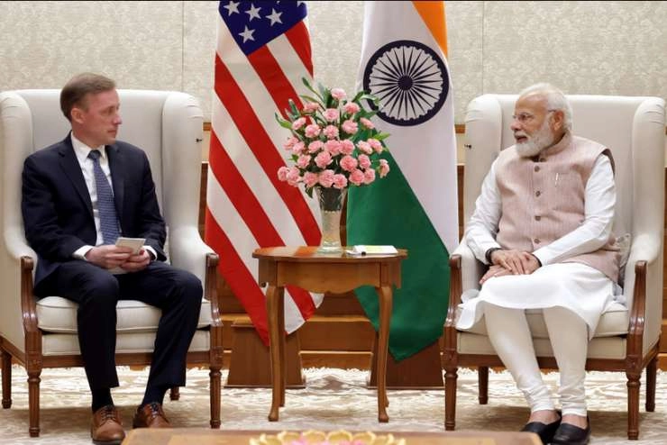 अमेरिकी राष्ट्रीय सुरक्षा सलाहकार सुलिवन ने की पीएम मोदी और अजित डोभाल से मुलाकात - US National Security Advisor Sullivan meets Modi and Doval
