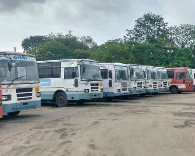 cyclone biporjoy : buses from jamnagar depo cancled