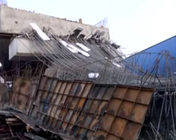 flyover collapses in Hyderabad