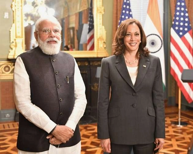 मोदी ने की उपराष्ट्रपति हैरिस की तारीफ, कहा- वे दुनियाभर में महिलाओं के लिए प्रेरणा हैं - Narendra Modi praised Vice President Kamala Harris