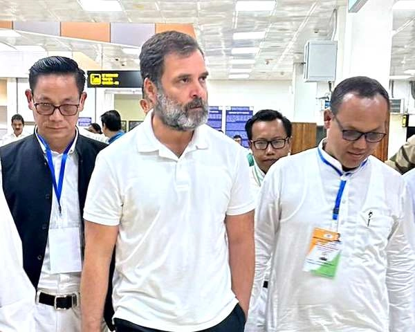 Rahul Gandhi Manipur visit