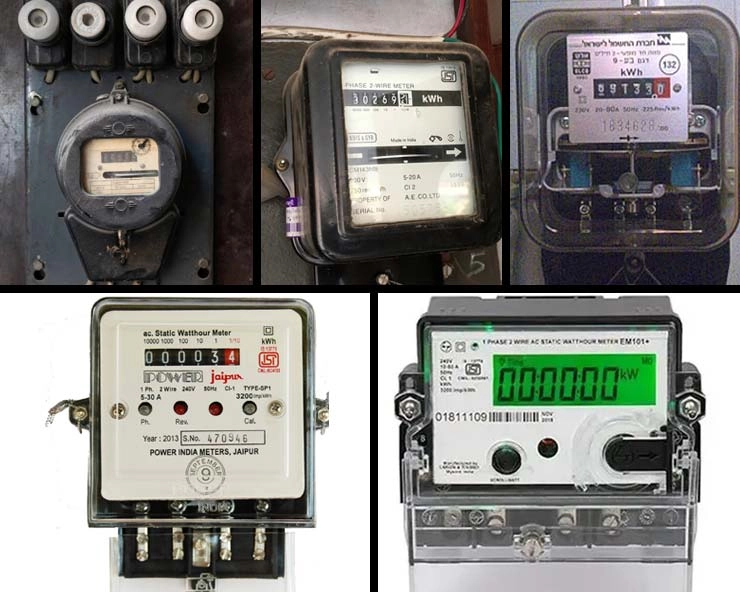 इंदौर में बिजली मीटरों का अनोखा संग्रह : साल-दर-साल बदलती गई बिजली खपत गिनने की तकनीक - Unique collection of electricity meters in Indore