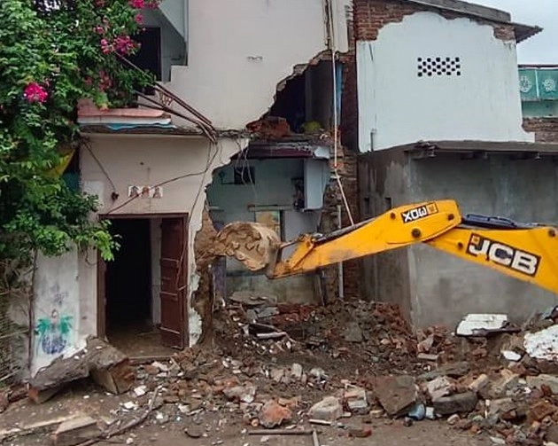 bulldozer action in Maihar gangrape case