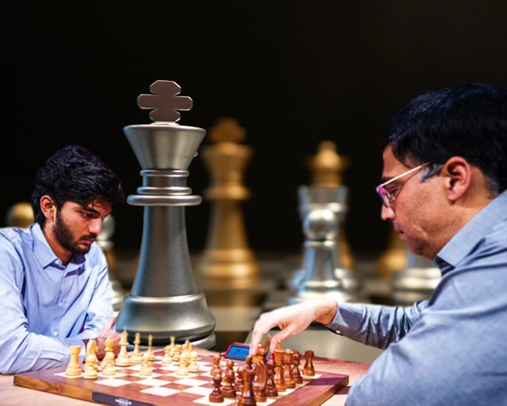 17 साल के गुकेश अपने गुरु विश्वनाथन आनंद को पछाड़ बने भारत के नंबर 1 शतरंज खिलाड़ी - D Gukesh Surpasses his mentor Viswanathan Anand to become Indias No. 1 Chess Player