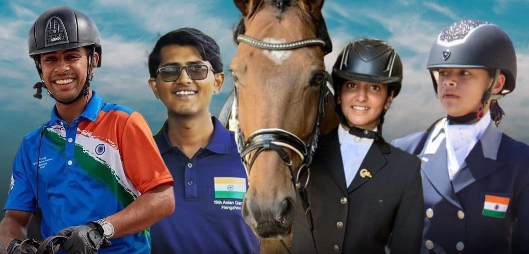 41 साल बाद घुड़सवारी में मिला स्वर्ण पदक, एशियाड में मिला तीसरा गोल्ड मेडल - Equestrian brings laurel to the nation after winning a historic gold after four decades in Asian Games