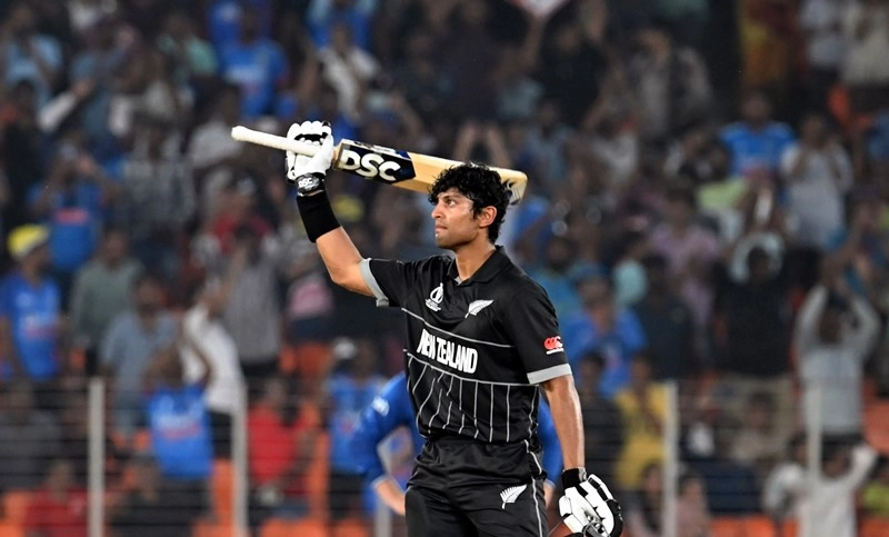 वनडे विश्वकप डेब्यू पर न्यूजीलैंड के लिए सबसे तेज शतक लगाने वाले इस युवा बल्लेबाज का आदर्श है यह भारतीय बल्लेबाज - ODI WC Debutant Rachin Ravindras idol is this indian batsman